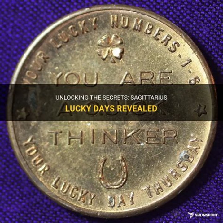 Are Sagittarius lucky?