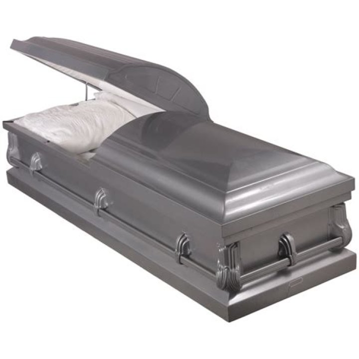 Do coffins decompose in a vault?