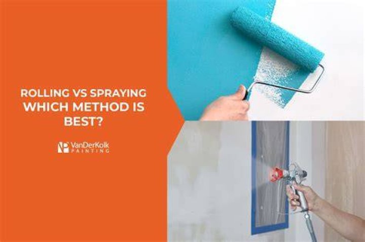Does spraying use more paint than rolling?