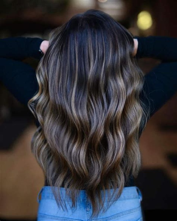 How high does balayage start?