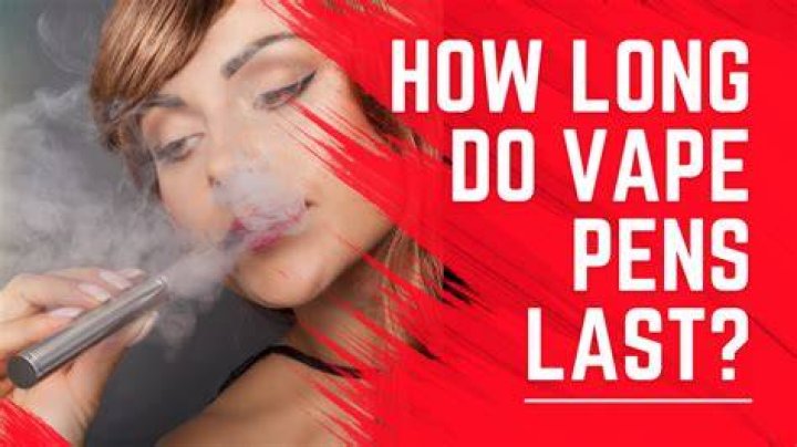 How long do vape pens take to hit?