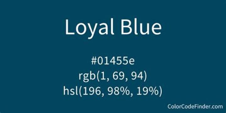 What color is loyal?