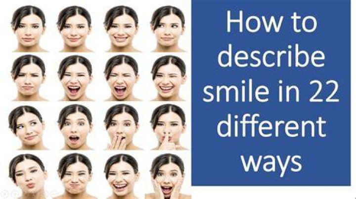 What is a slight smile called?