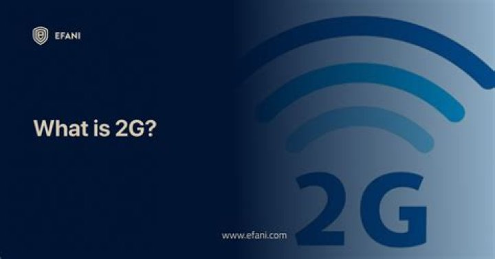Where is 2G still used?