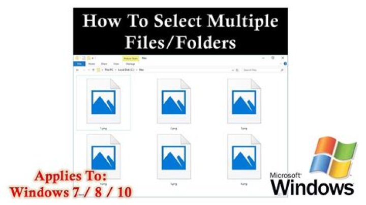 Why can't I select multiple files?