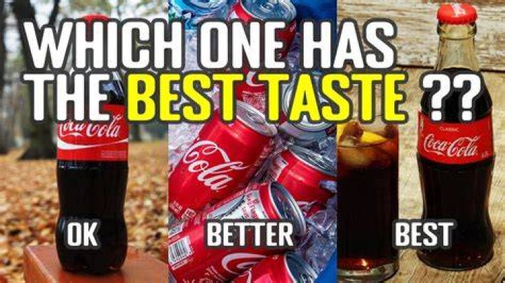 Why does canned Coke taste better?
